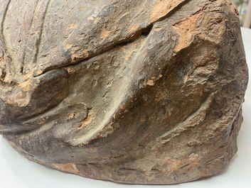 Ecole italienne, entourage ou suiveur d'Agnolo di Polo de&rsquo; Vetri (1470 - 1528), buste en terre cuite, 16&egrave;me: Le jeune Christ ou Cristo Giovinetto